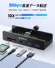ORICO Hub Clamp Type 5 Ports Card x 5Gbps High Speed Transfer with Power Port Bus Powered Compatible with 1m Cable Aluminum PC Peripherals Compatible