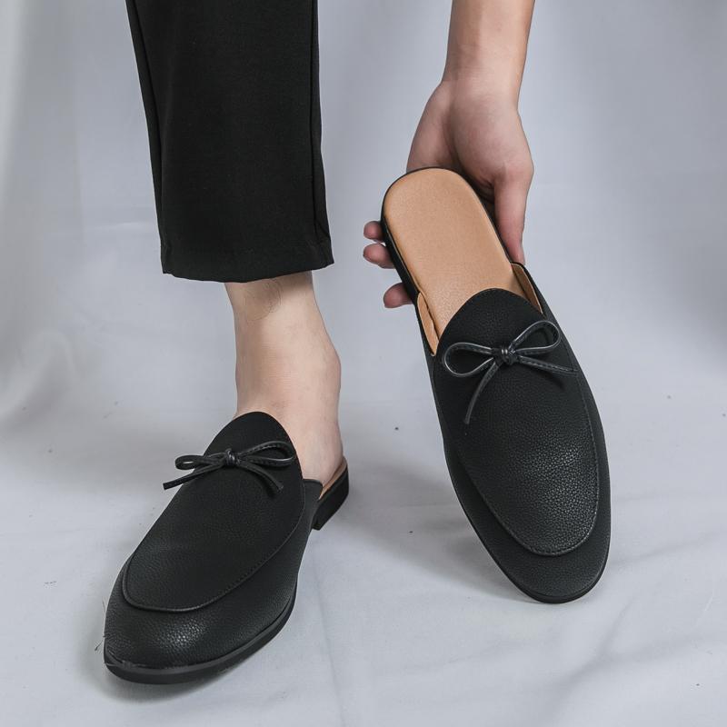 Golden Sapling Men's Slippers Summer Shoes Formal Flats Comfortable Men Sandals Casual Business Leisure Male Slippers