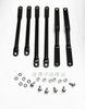 ROYAL ENFIELD BULLET 350cc BLACK FRONT & REAR MUDGUARD FENDER BUMPER SET GEC