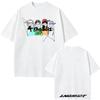 LNGSHOT Kpop Móda Jay Park Grafické Tričko 4SHOBOIZ Merch Pánské Dámské Ležérní Vysoce Kvalitní Tričko Pánské Hip Hop Trend Trička