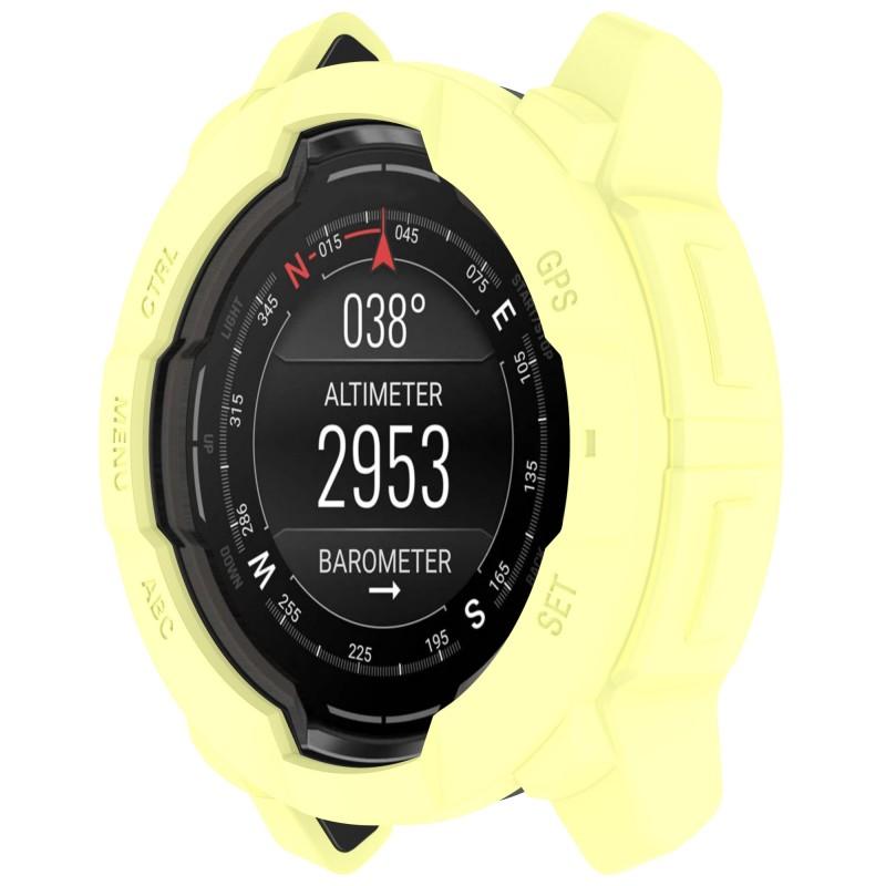 Soft Silicone Case for Garmin Instinct 3 50mm 45mm Smart Watch Hollow Cover Protector Shell for Instinct3 50mm 45mm Accessories 7