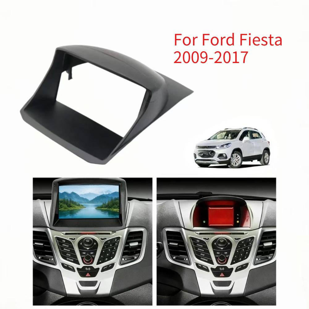 9 Inch Car Frame Fascia Adapter Android Radio Dash Fitting Panel Kit For Ford Fiesta