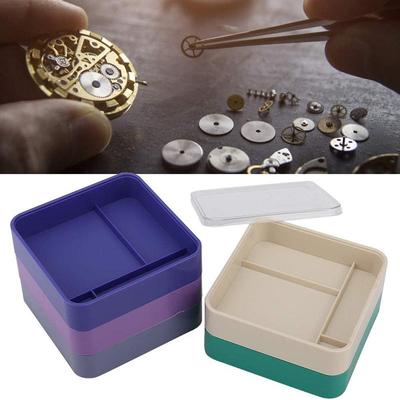 Watch Parts Storage Box 5 Layer Watch Parts Storage Box Watch Accessories Tools for Screw Component Movement Hardware Parts