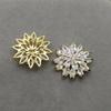 5pc Luxury Crystal Rhinestone Buttons Cubic Zirconia Button for Clothes Decorative CZ Sewing Buttons for Cashmere