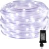 Outdoor Waterproof Plug-in Copper Wire String Lights - 100 Decorative Color Lights