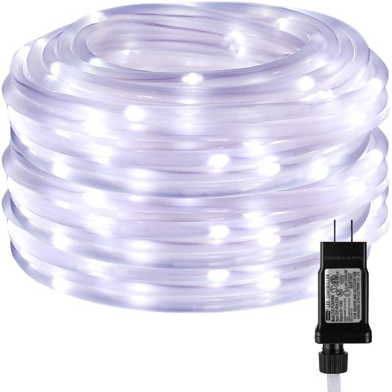 Outdoor Waterproof Plug-in Copper Wire String Lights - 100 Decorative Color Lights