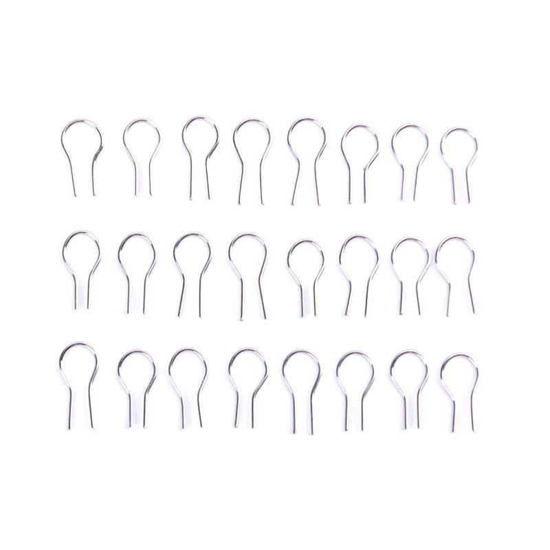 100 buc. Rezistență la temperaturi înalte Sârmă de tungsten Cârlig de agățat pentru ardere Inele de legătură