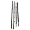4Pcs Car Window Molding Trim High Stability 72410 SWA A01 Weather Strip Seal for CR‑V 2007‑2011