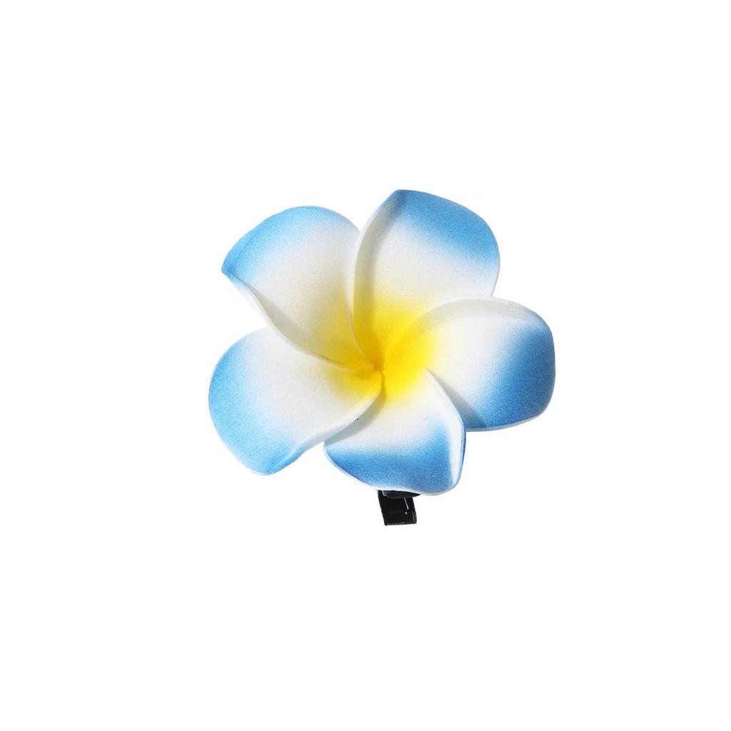 Handcrafted Floral Hair Clip for Beach Vacations - Updo Side Clip with Duckbill Design