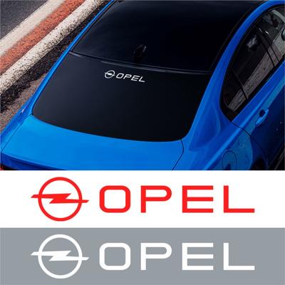 Style de voiture PVC Logo Flanc de carrosserie Garde-boue Pare-brise Coffre Pare-chocs Autocollant Pour Astra Mokka Zafira Corsa Vectra Cache-moyeu de roue de voiture