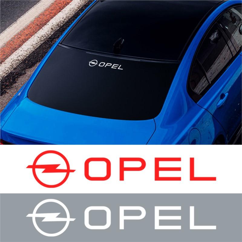 Car Styling PVC Logo Side Body Fender Windshield Trunk Bumper Sticker For Opel Astra Mokka Zafira Corsa Vectra Car Wheel Hubcap