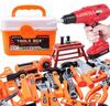 Tool Set For Children DIYer Toolbox Battery Powered Drill 42Pcs