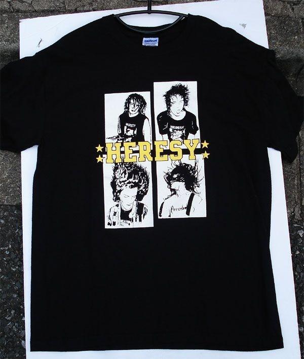 HERESY Band Members Shirt Unisex Concert S-5XL AR532 Unisex T-Shirt M