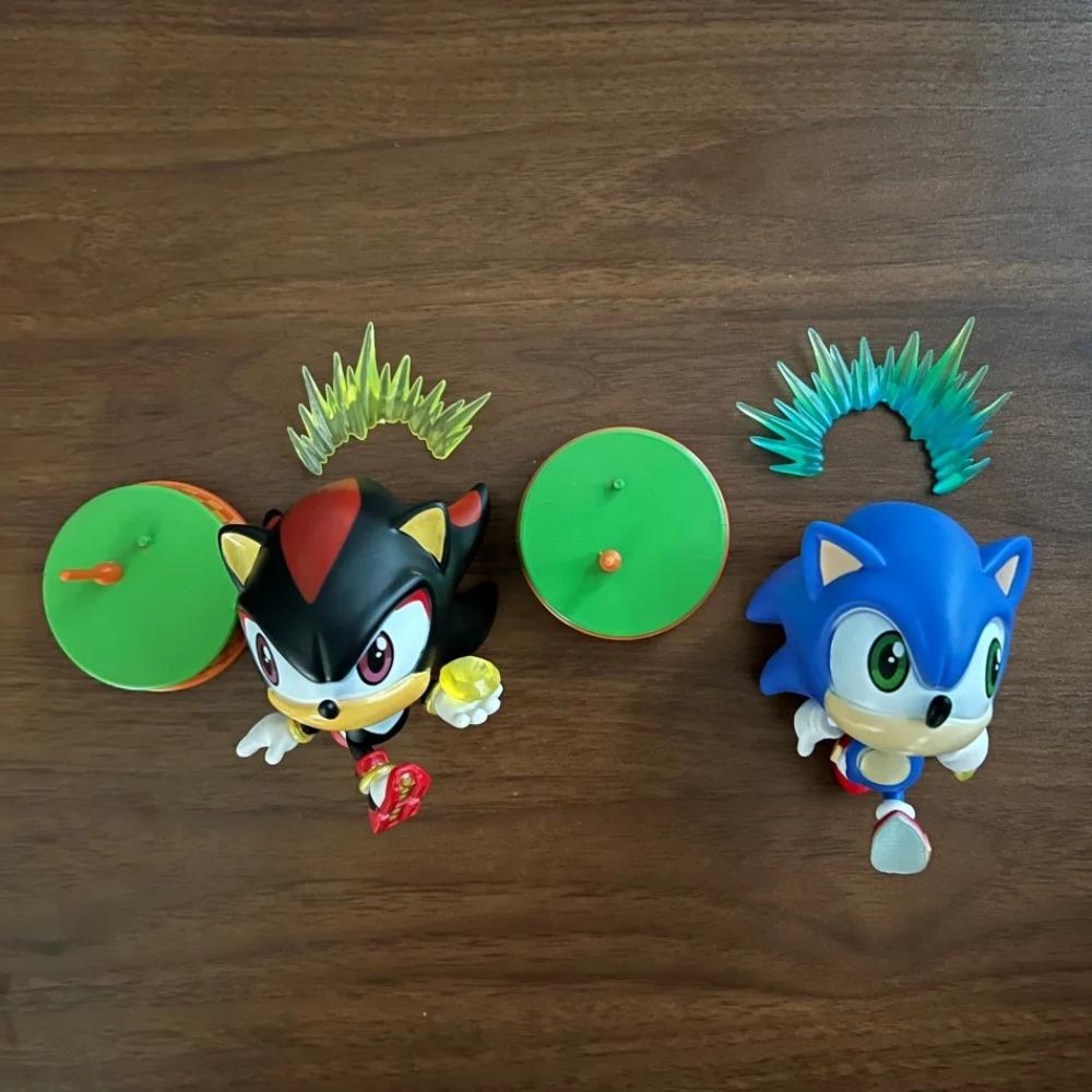 11CM Anime PVC Best Selling Sonic Character Toy Hedgehog Shadow Tail Action Doll Model Kids Animal Toy Birthday Gifts