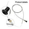 Cuttable 96 Inch Push Pull Control Cable For Lawn Tractors Go-Karts Mowers Versatile Throttle Choke Wire Replacement Part