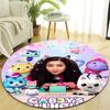 1pc Gaby's Bubble House4 Design Printed Area Round Carpet for Bedroom Living Room Home Decor Rugs Mat Non Slip Mat Rug for Bedside