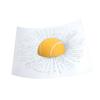 Realistic 3D Ball Hit Car Window Decal Durable PP Glass Sticker Creative Sunproof Waterproof Decor for Car Accessories