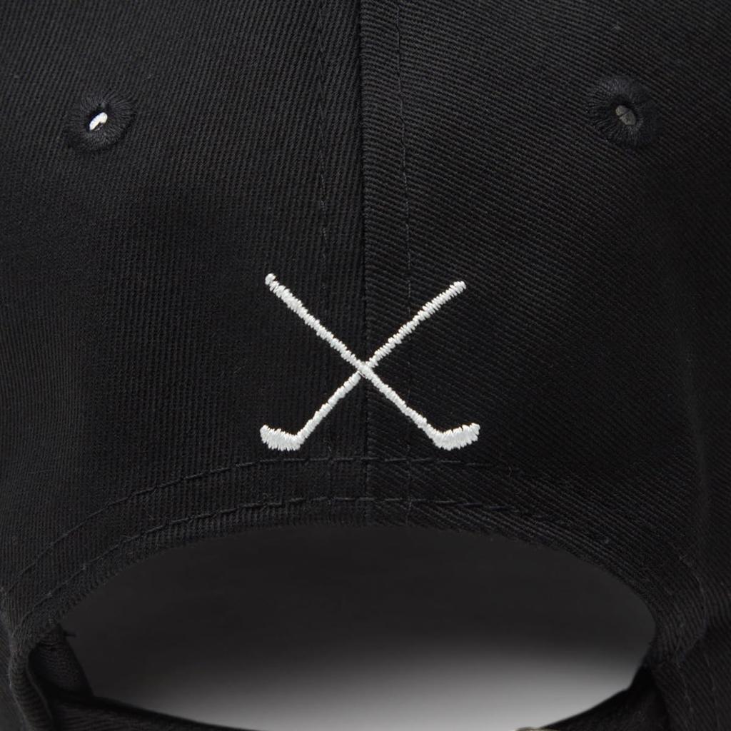 [New Era] Golf Cap 9TWENTY Snoopy Collaboration Black FREE GF 920CSLV PEANUTS VISOR LOGO BLK
