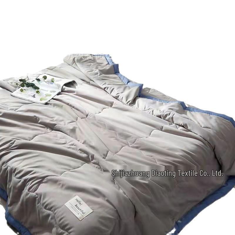 Washed Cotton Lightweight Quilt - Perfect for Air Conditioning, Summer, Spring, and Autumn; Available in Single, Double, and Children's Sizes.