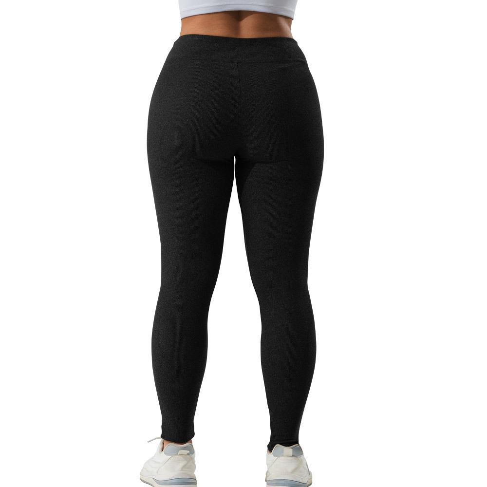 Hochtaillierte Sporthose Übergröße Yoga Leggings Damen Elastische Fitness Atmungsaktiv Laufen Freizeit Leggings