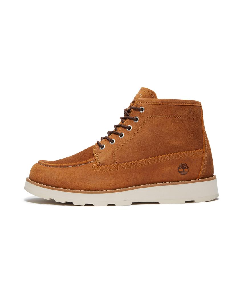 Timberland (Men'S) Britain Mills Mid-Lace Chukka Boots - Rust Suede / A6Cep-Eiz