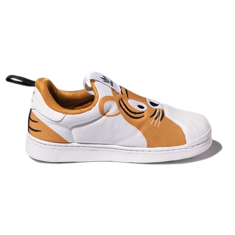Детские кроссовки adidas Superstar 360 J Tiger Orange Cloud-White Focus-Orange Q46318 34 — фото 2