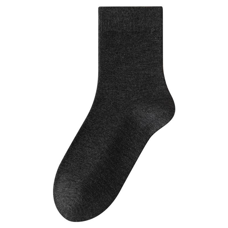 Women's Socks: Mid-calf Socks for Autumn and Winter, Warm and Warming Socks for Spring and Autumn, and Solid-colored Long Socks for Women