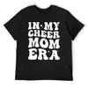 Cheer & Football Mama T-Shirt In My Cheer Mom Era Cheerleading T-Shirt Anime Kleidung T-Shirts Hemden Herren Grafik