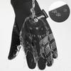 Warm-keeping Cycling Gloves for Outdoor Activities Skiing Cycling Water-resistant and Anti-slip Touchscreen with Added Insulation for Cold Protection.