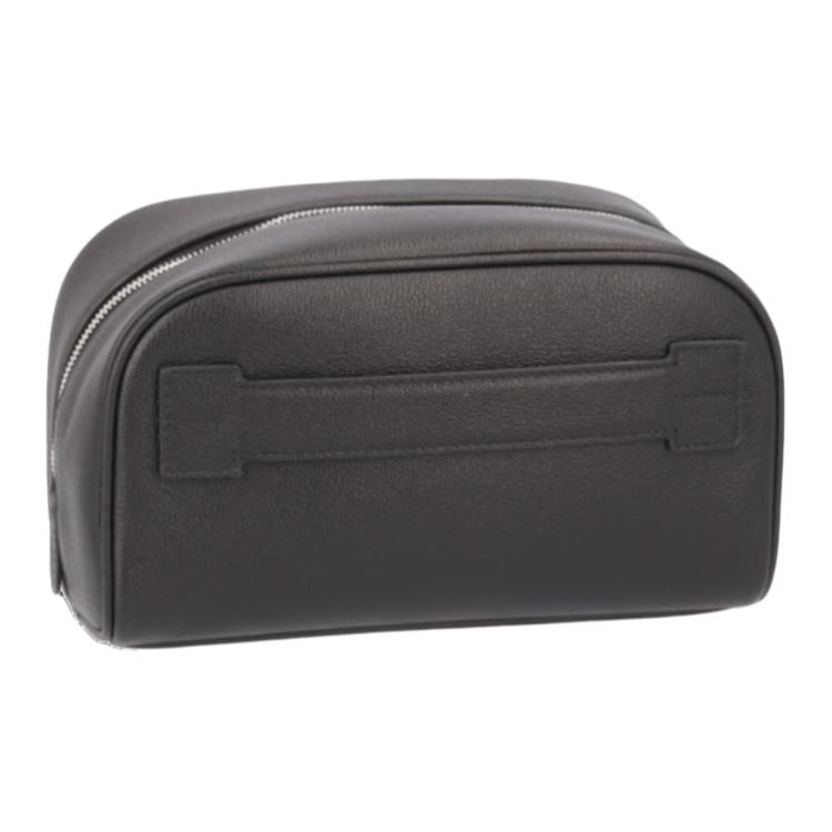 Burberry Logo Embossed Grain Leather Clutch Women clutch Black 80613631