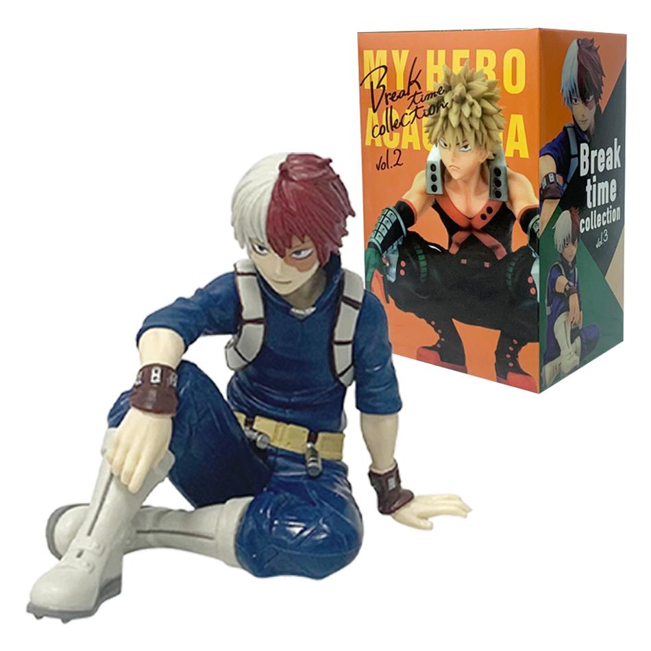 In Stock  My Hero Academia Midoriya Izuku/Bakugou Katsuki/Todoroki So Figure Anime Model Dolls Toy Gift