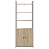 Bookshelf Sonoma Oak 60 x 24 x 161 cm Particleboard