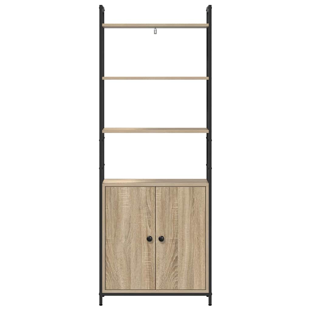 Bookshelf Sonoma Oak 60 x 24 x 161 cm Particleboard