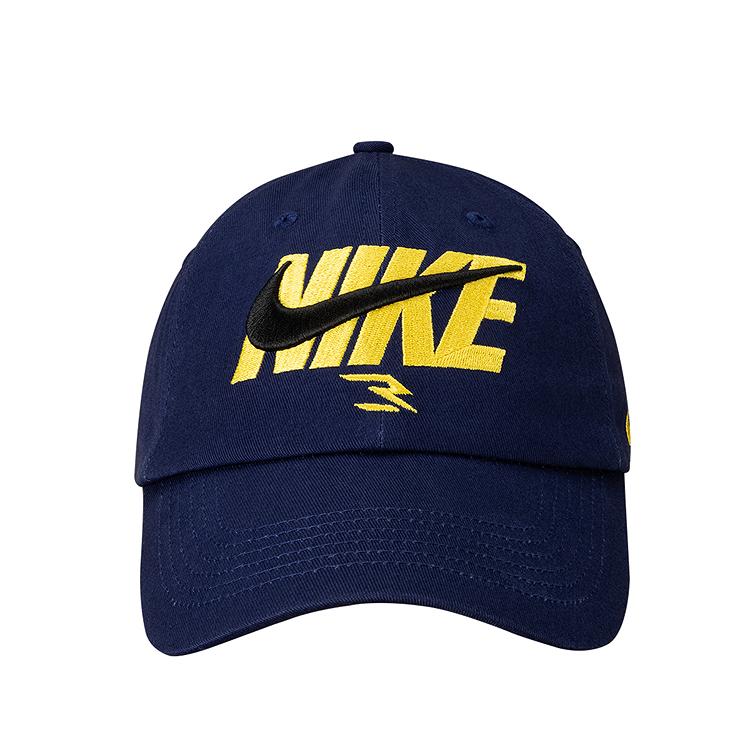 Nike 3Brand Cotton Polyester Baseball Caps Unisex Indigo N32543010GS-003 4/7