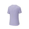 Anta Running Short Sleeve Knitted T-Shirt Summer 2026 Women tops Muyu-Purple 962625105-2