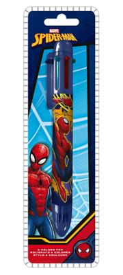 Kid85317 Pen 6 Colours Spiderman