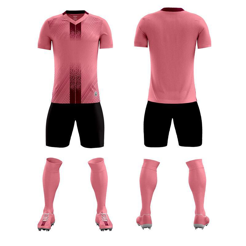 Children'S Football Uniform Set, Male And Female Adult Sports Training Clothing, Short Sleeve Middle Football Uniform