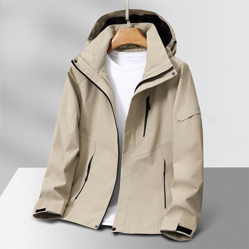 Jackets Men's and Women's Single-layer Jackets Outdoor Loose Windproof and Waterproof Travel Jackets