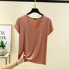 Moisture Wicking Modal T Shirt For Women With Breathable Fabric And Loose Fit For Casual Wear