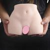 Sexy and realistic human buttocks masturbation device, double hole simulated vagina, male adult sex toy