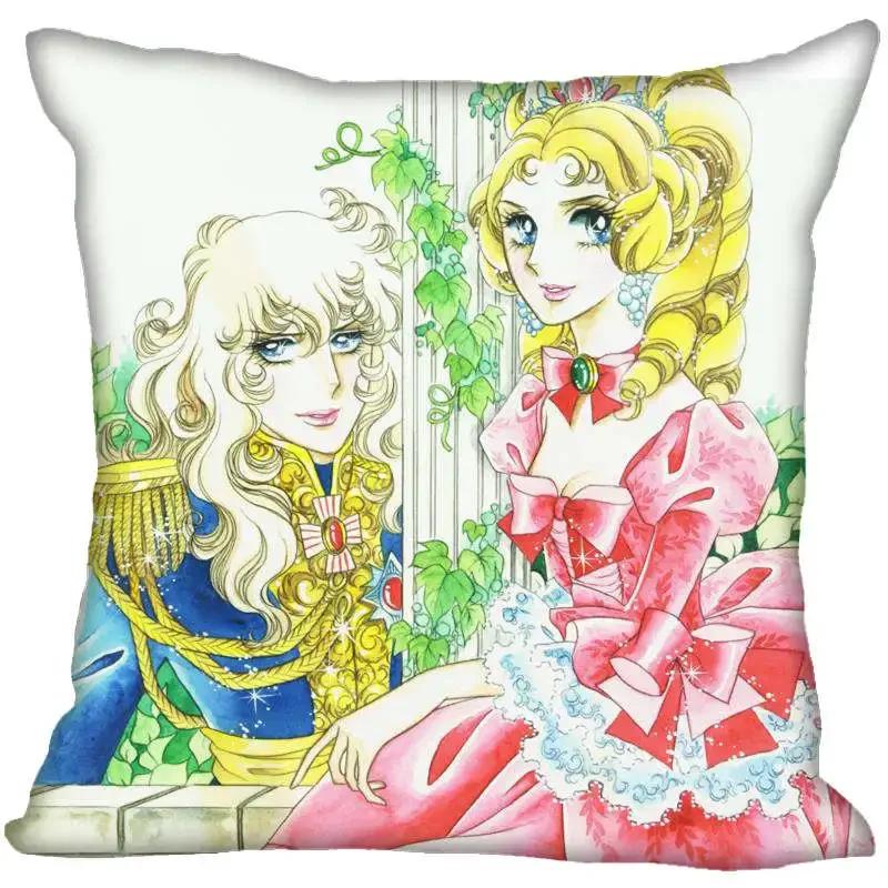 Anime The Rose of Versailles Pillow Cover Bedroom Home Office Decorative Pillowcase Square Zipper Pillow Cases Eco-Friendly 0406