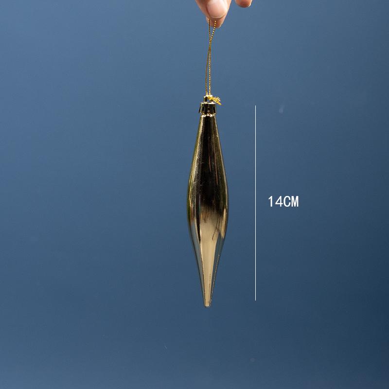 Festive 6CM Gold & 8CM Silver Christmas Balls - Shiny & Matte Hanging Tree Ornaments