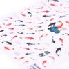 Red Koi Fish Goldfish 5D Nail Sticker Lettering 3D Stickers Chinese Nail Art Design Decal Nail Supplies