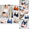 Nahtloser Damen Fitness Yoga Sport-BH mit U-Rücken und Push-Up-Polstern