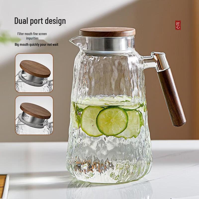 YIHUTEA Yueli High Borosilicate Glass Pitcher