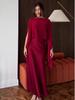 Elegant Solid Color Sleeveless Long Dress for Women - 2026 Autumn Collection