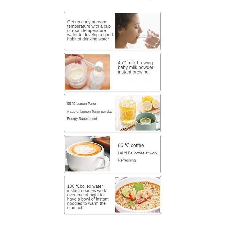 Instant Hot Water Dispenser Household 3L Tea Fragrance Quick Hot Boiling Water Desktop Small Kettle