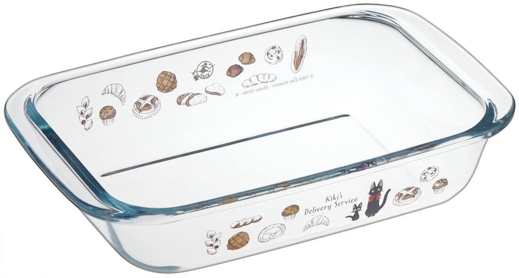Skater Glass Oven and Microwave Delivery Studio Heat-Resistant Dish, Safe, 700ml, Kiki's Service, Ghibli, GCD1-A