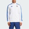 adidas Giacca da tuta DNA Real Madrid con logo a strisce del brand e zip frontale Top da uomo Bianco IT3804