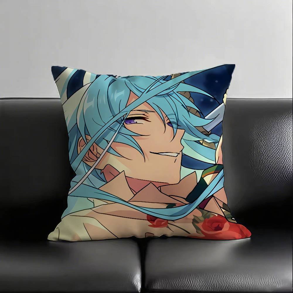 1pc Wataru Hibiki Pillow Case Fashion Square Pillowcase Bedroom Sofa Room Ins Decoration Leisure